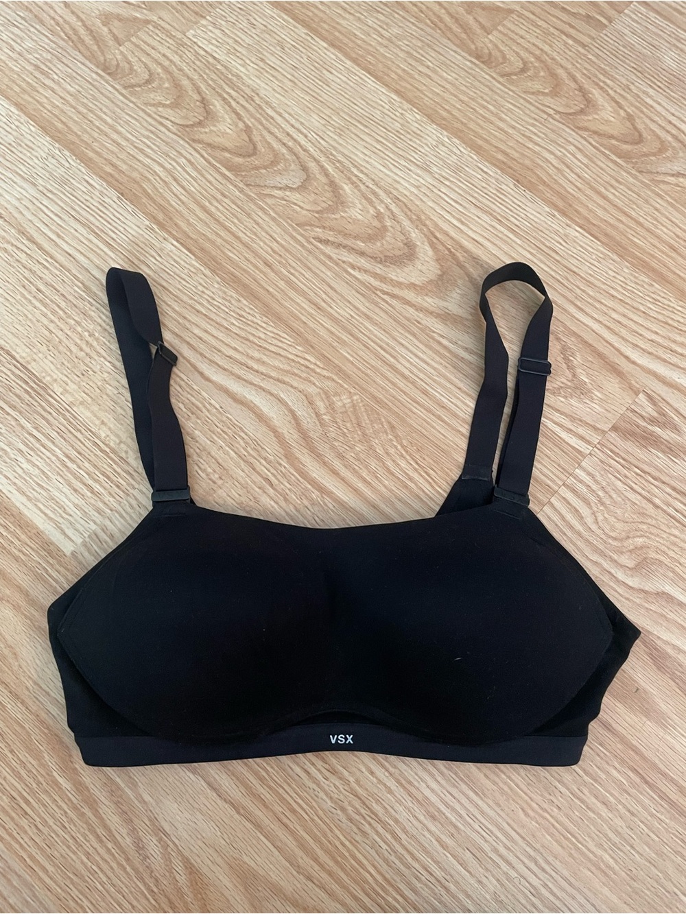 Victoria's Secret VSX Black Molded Wireless Sports Bra